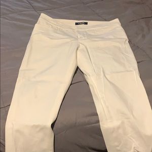 Chaps white slacks